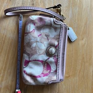 Coach wristlet